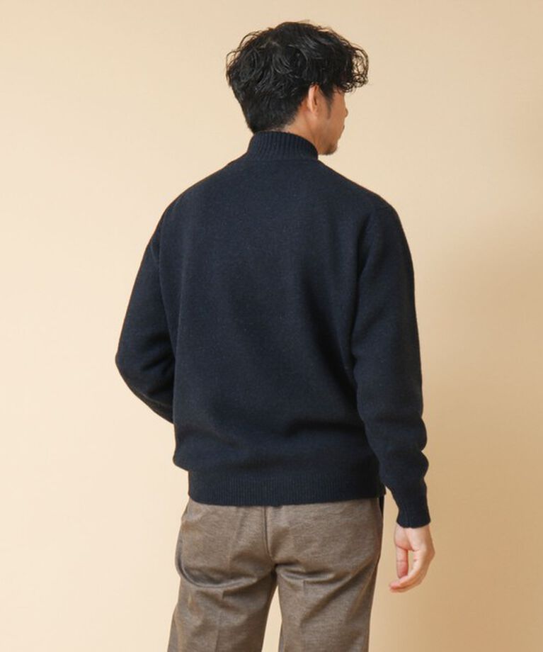 NOLLEY'S goodman「カシミヤ混 MUSIC ハイネックプルオーバーニット 24AW」|ニット・セーター|