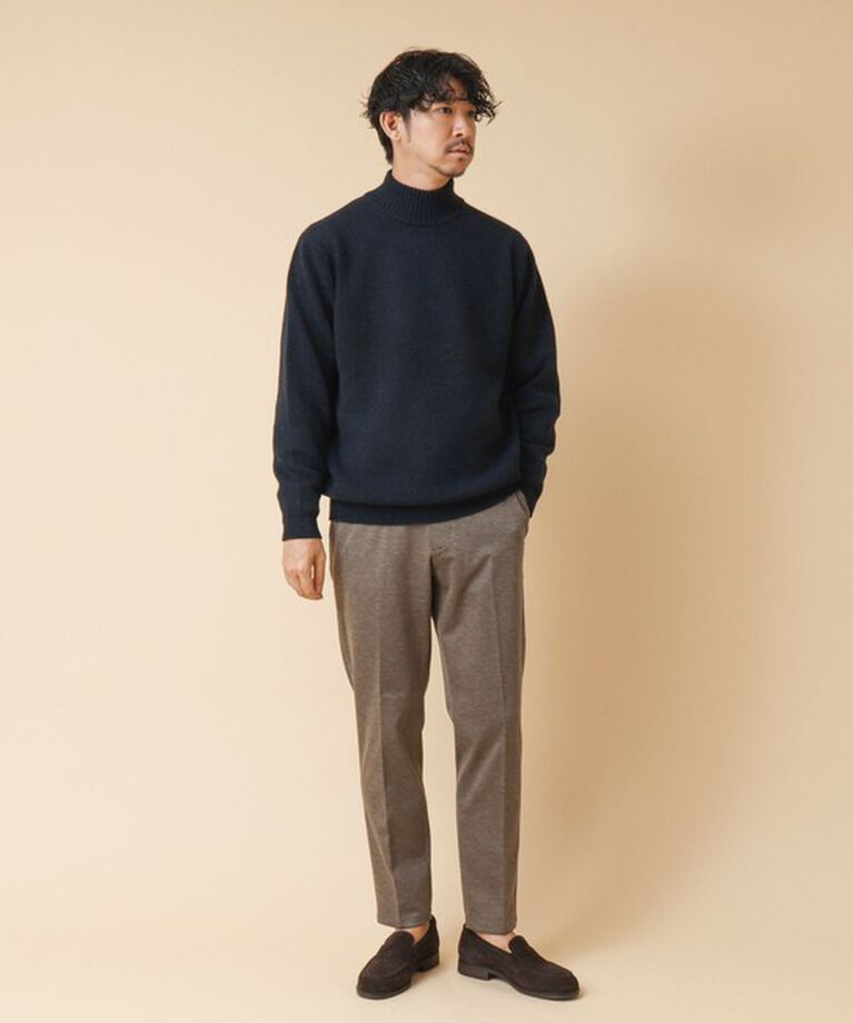 NOLLEY'S goodman「カシミヤ混 MUSIC ハイネックプルオーバーニット 24AW」|ニット・セーター|