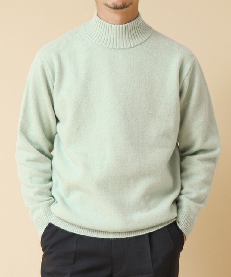 NOLLEY'S goodman「カシミヤ混 MUSIC ハイネックプルオーバーニット 24AW」|ニット・セーター|