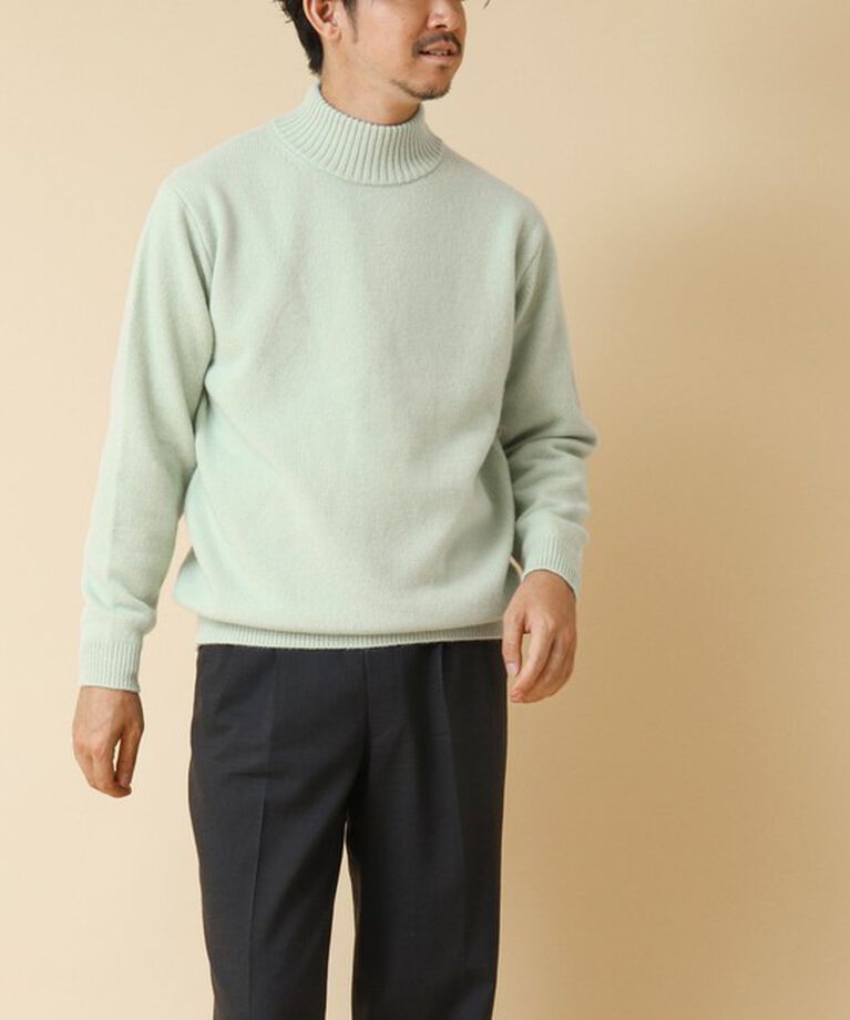 NOLLEY'S goodman「カシミヤ混 MUSIC ハイネックプルオーバーニット 24AW」|ニット・セーター|