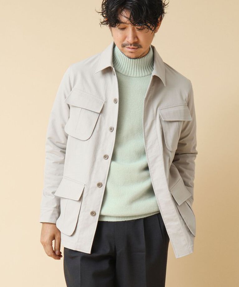 NOLLEY'S goodman「カシミヤ混 MUSIC ハイネックプルオーバーニット 24AW」|ニット・セーター|