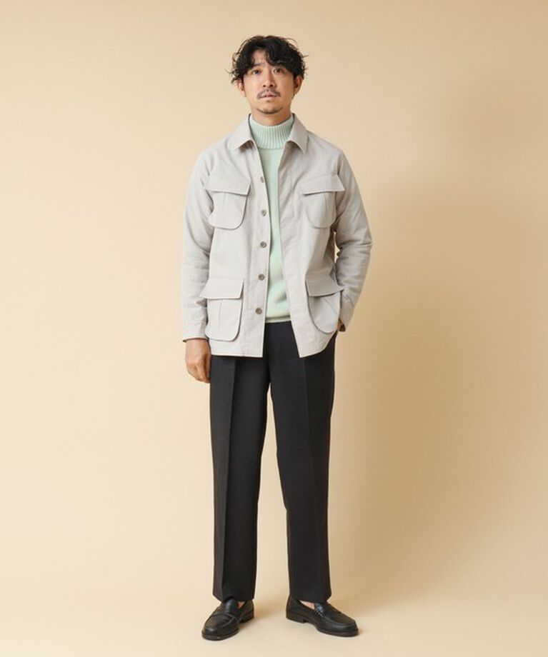 NOLLEY'S goodman「カシミヤ混 MUSIC ハイネックプルオーバーニット 24AW」|ニット・セーター|