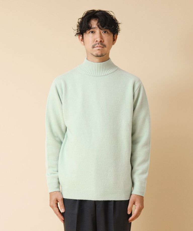 NOLLEY'S goodman「カシミヤ混 MUSIC ハイネックプルオーバーニット 24AW」|ニット・セーター|