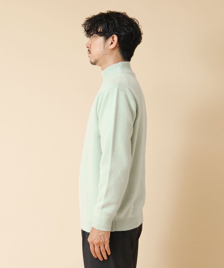 NOLLEY'S goodman「カシミヤ混 MUSIC ハイネックプルオーバーニット 24AW」|ニット・セーター|