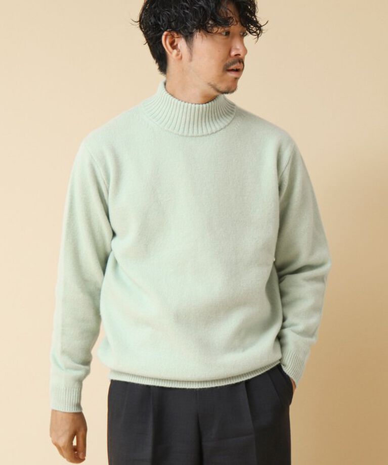NOLLEY'S goodman「カシミヤ混 MUSIC ハイネックプルオーバーニット 24AW」|ニット・セーター|