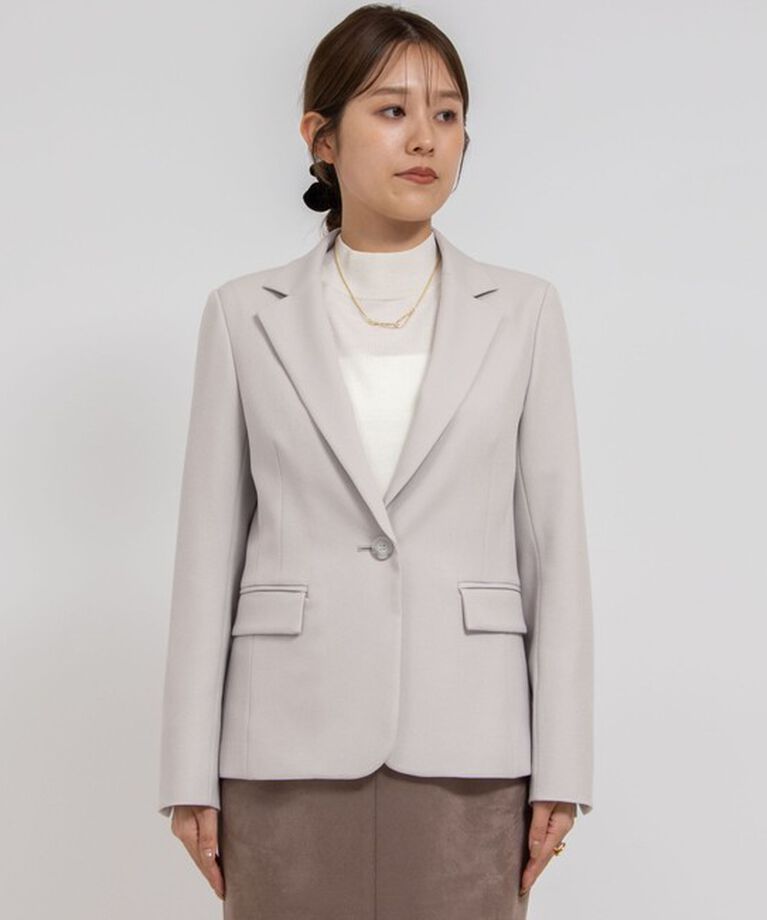 NOLLEY'S sophi「《セットアップ対応》ウォッシャブルウール調サージテーラードジャケット」|テーラードジャケット|