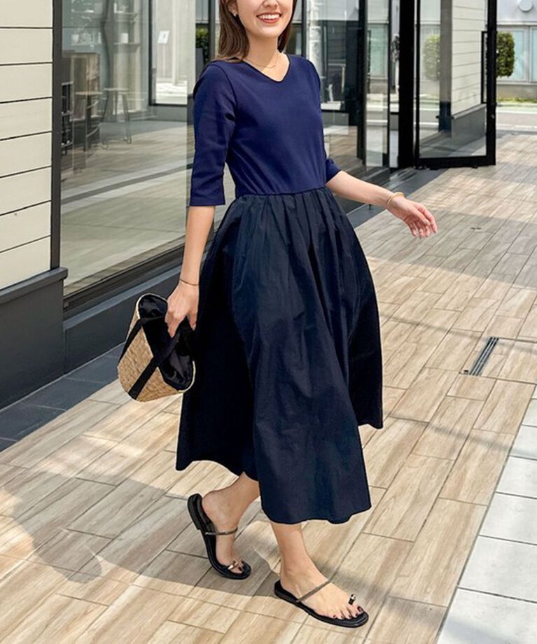 NOLLEY'S「◇【WEB限定】ウォッシャブル2WAYドッキングワンピース」|ワンピース|