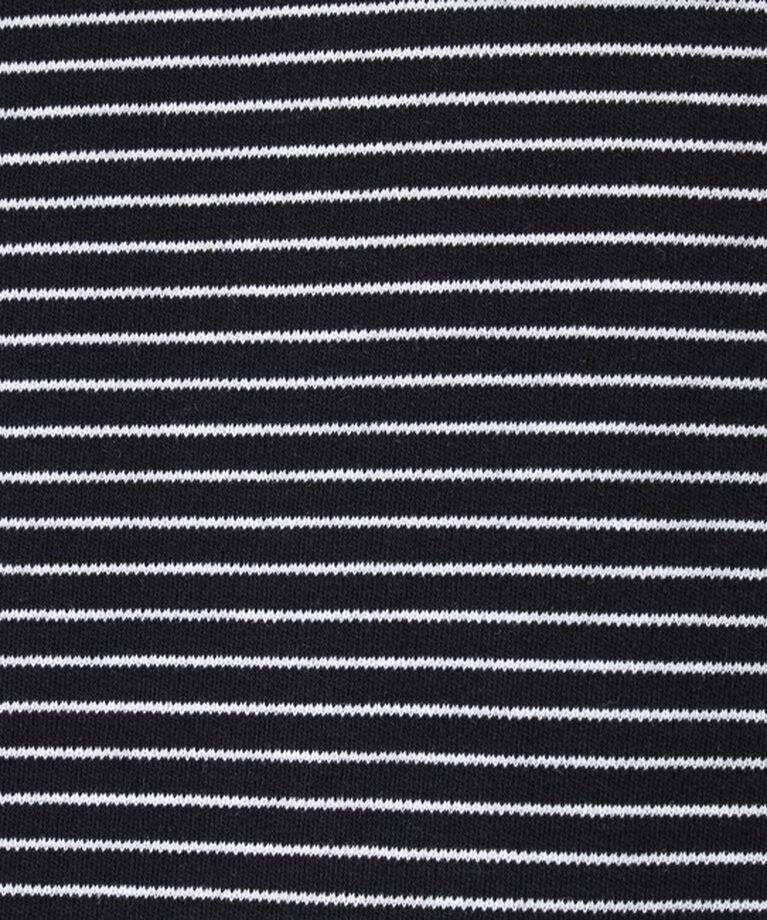 NOLLEY'S goodman「《ビジカジ対応》セミシルケットスムース ボーダー Vネック ドレスTシャツ 25SS」|Tシャツ・カットソー|