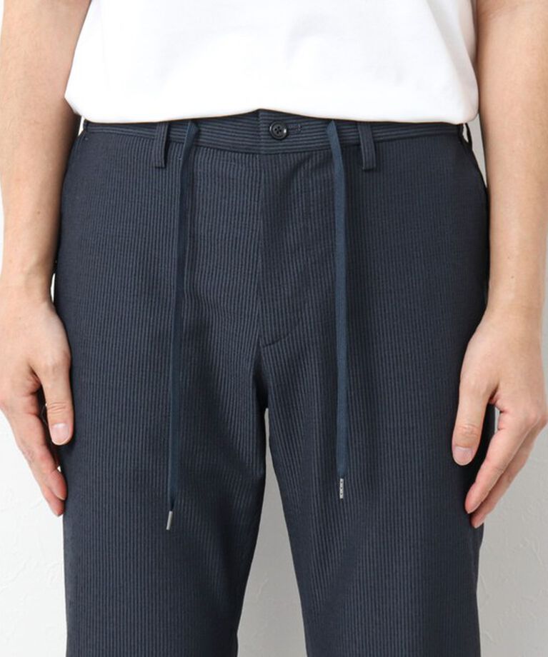 NOLLEY'S goodman「《セットアップ/ビジカジ対応》ドットサッカーストレッチパンツ 25SS」|チノ|