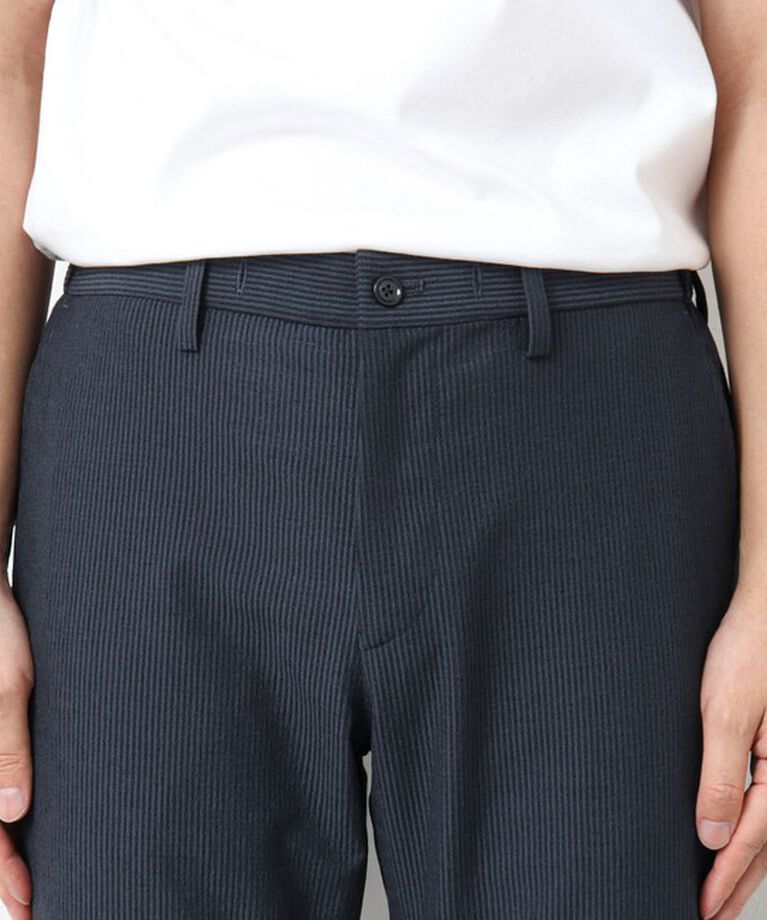NOLLEY'S goodman「《セットアップ/ビジカジ対応》ドットサッカーストレッチパンツ 25SS」|チノ|