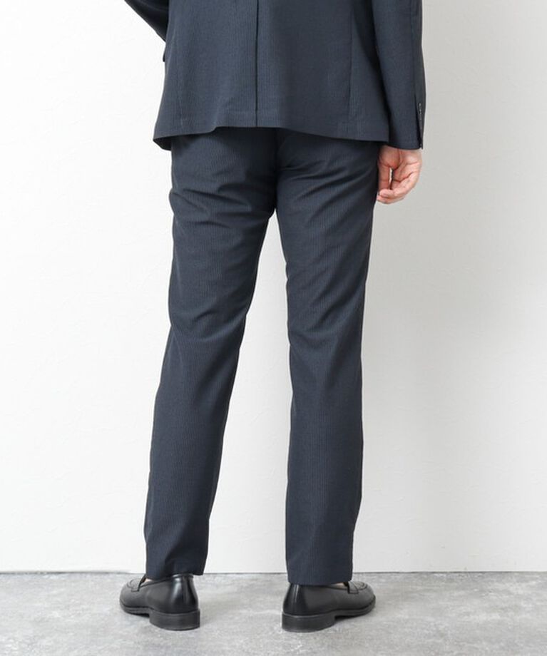 NOLLEY'S goodman「《セットアップ/ビジカジ対応》ドットサッカーストレッチパンツ 25SS」|チノ|