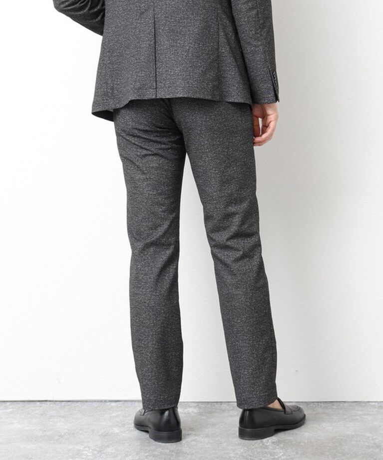 NOLLEY'S goodman「《セットアップ/ビジカジ対応》ドットサッカーストレッチパンツ 25SS」|チノ|