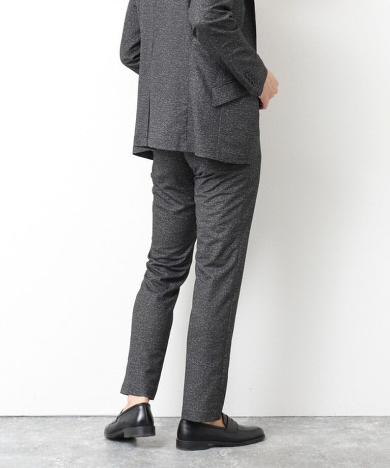NOLLEY'S goodman「《セットアップ/ビジカジ対応》ドットサッカーストレッチパンツ 25SS」|チノ|