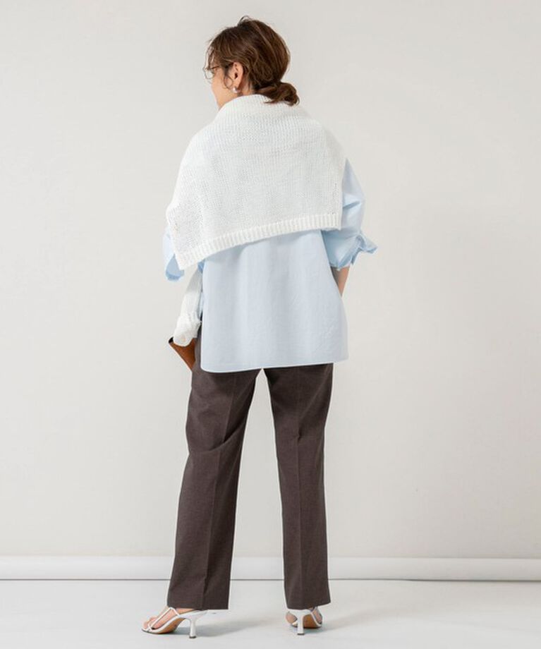 NOLLEY'S「【PR林☆別注カラーあり】ウォッシャブルツイルストレッチ愛されワイドパンツ」|その他|