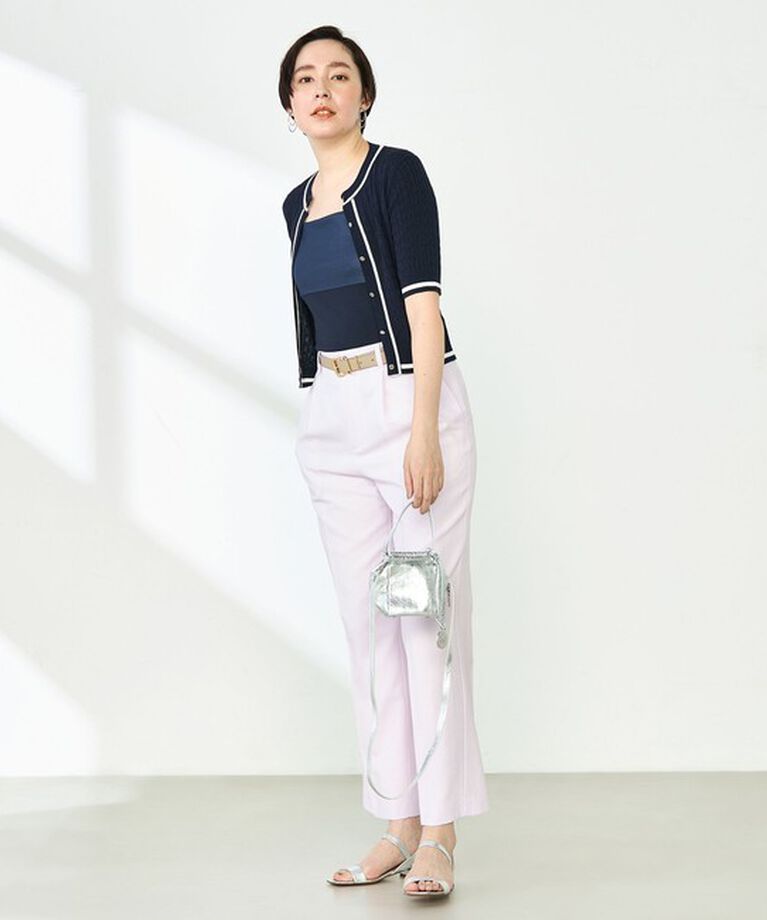NOLLEY'S「【PR林☆別注カラーあり】ウォッシャブルツイルストレッチ愛されワイドパンツ」|その他|