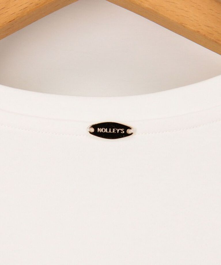 NOLLEY'S「高機能 LA＋スムース5分袖プルオーバーカットソー」|Tシャツ・カットソー|