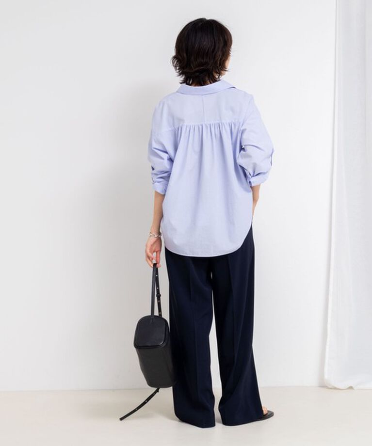 NOLLEY'S sophi「ウォッシャブル強撚ツイルワイドパンツ」|その他|