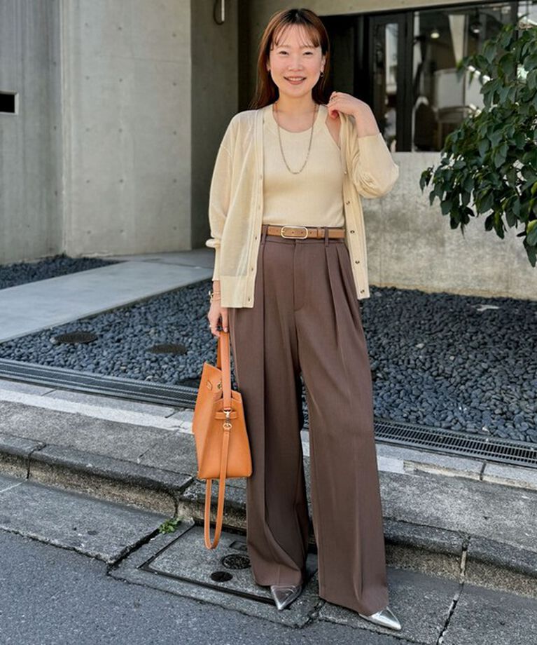 NOLLEY'S sophi「ウォッシャブル強撚ツイルワイドパンツ」|その他|