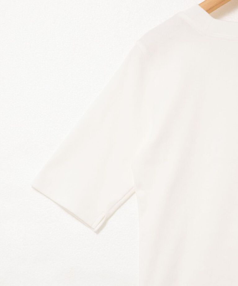 NOLLEY'S「◇【WEB限定】コンパクトベアテレコスクエア5分袖プルオーバーカットソー」|Tシャツ・カットソー|
