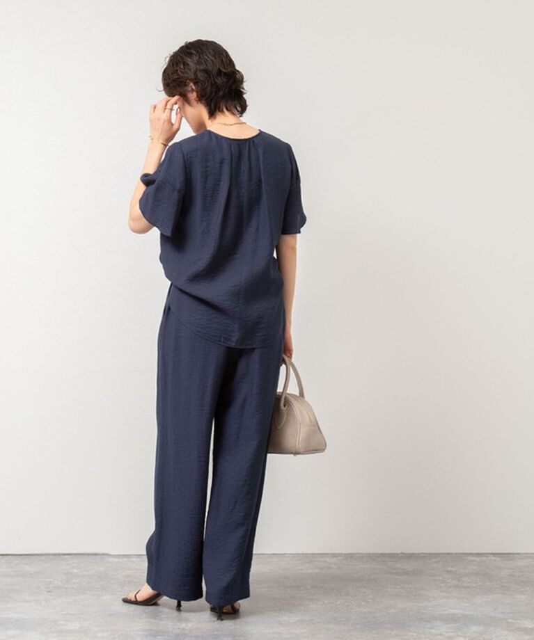 NOLLEY'S「◇【WEB限定】《セットアップ対応》ジュピターインゴムイージーワイドパンツ」|その他|