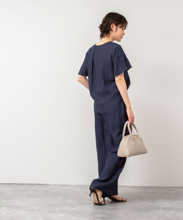 NOLLEY'S「◇【WEB限定】《セットアップ対応》ジュピターインゴムイージーワイドパンツ」|その他|