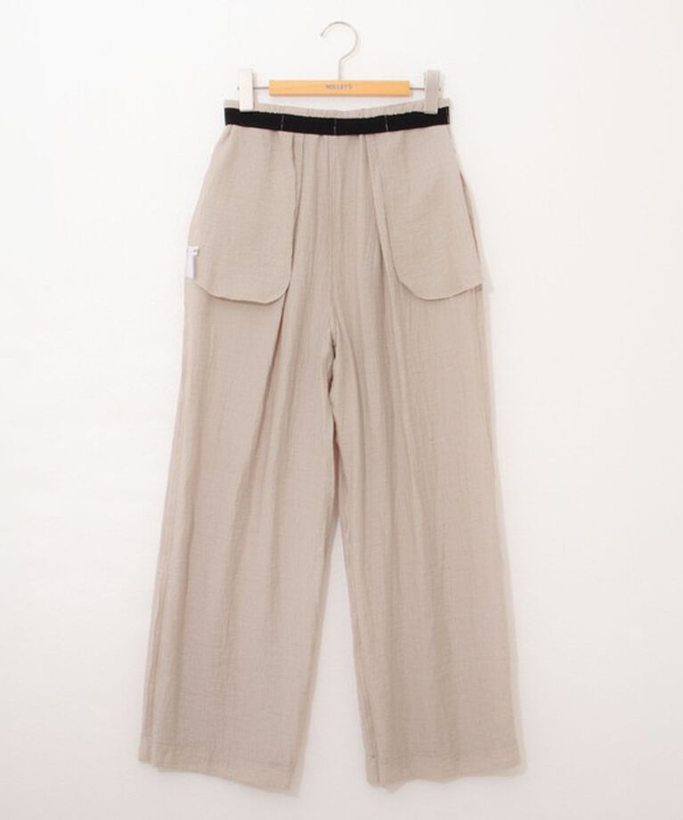 NOLLEY'S「◇【WEB限定】《セットアップ対応》ジュピターインゴムイージーワイドパンツ」|その他|