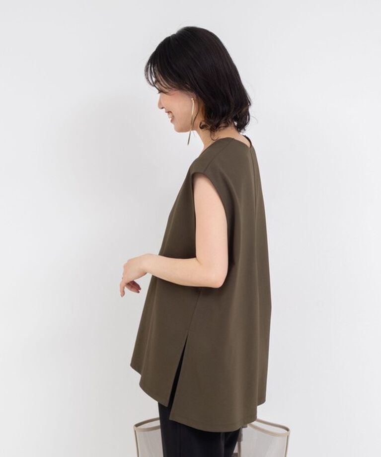 NOLLEY'S「【WEB STAFF高久☆別注カラーあり】COOL TOUCH 深Vネックプルオーバーカットソー」|ベスト・ジレ|