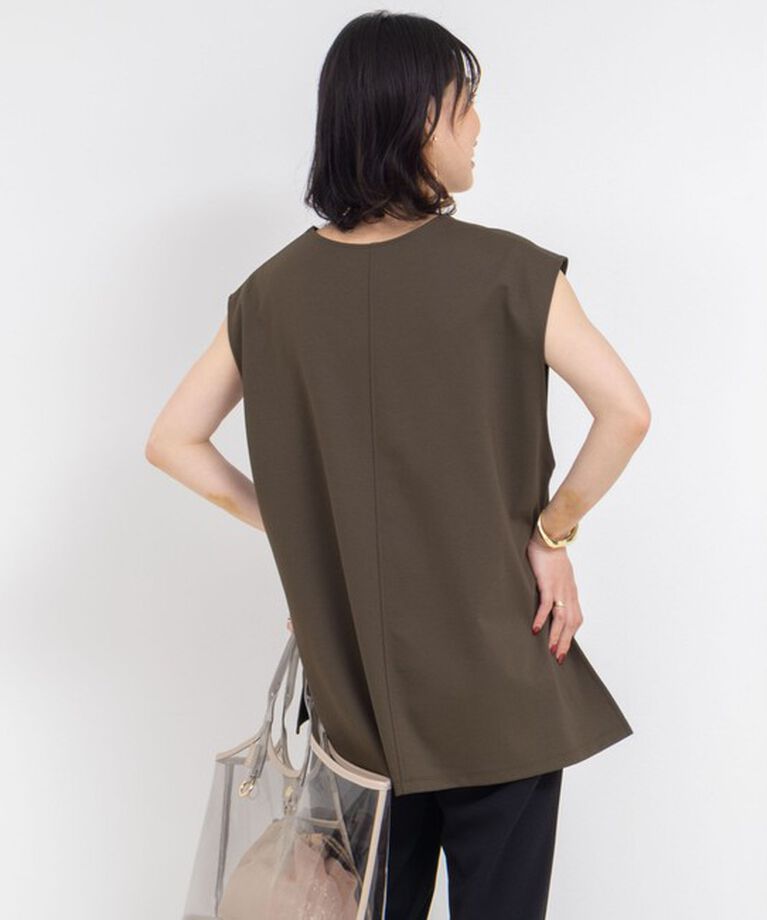 NOLLEY'S「【WEB STAFF高久☆別注カラーあり】COOL TOUCH 深Vネックプルオーバーカットソー」|ベスト・ジレ|