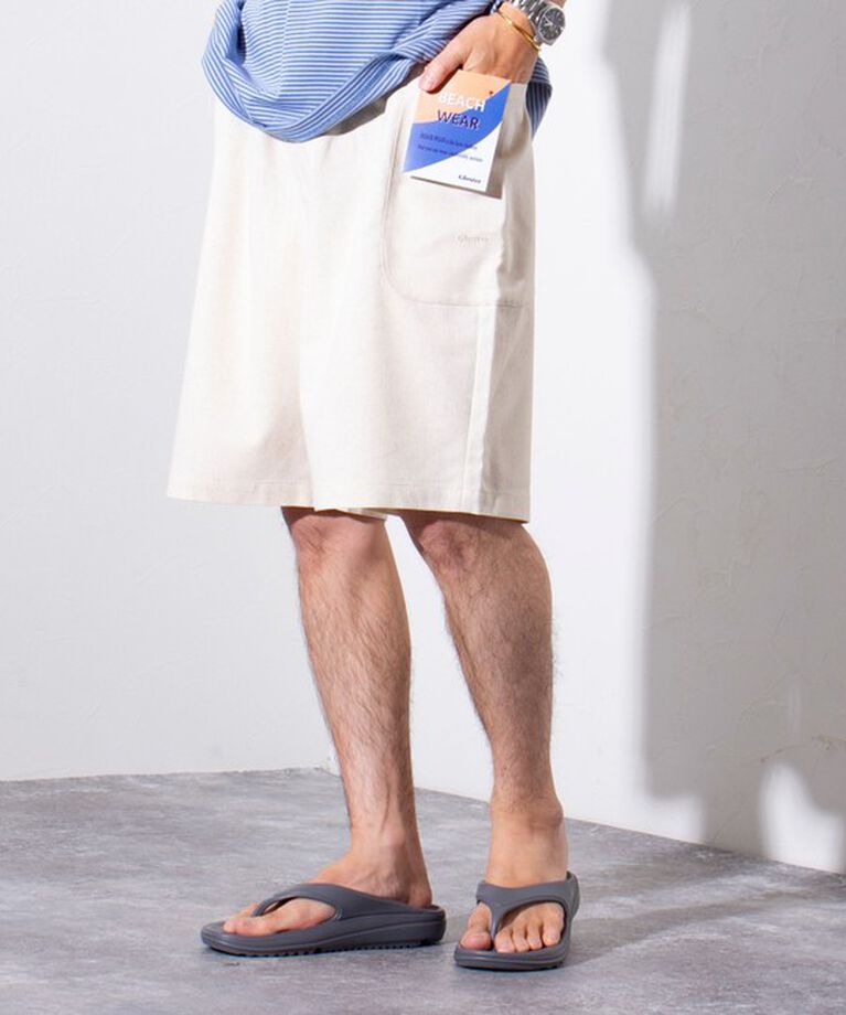 GLOSTER「【GLOSTER/グロスター】BEACH PANTS SHORTS イージーショーツ」|その他|キナリ
