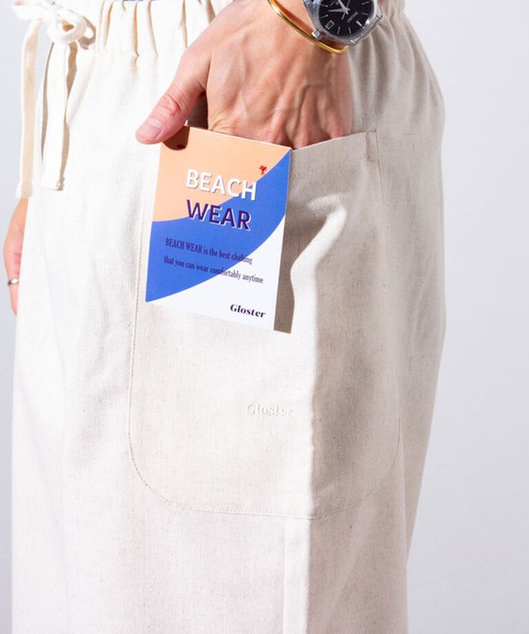 GLOSTER「【GLOSTER/グロスター】BEACH PANTS SHORTS イージーショーツ」|その他|