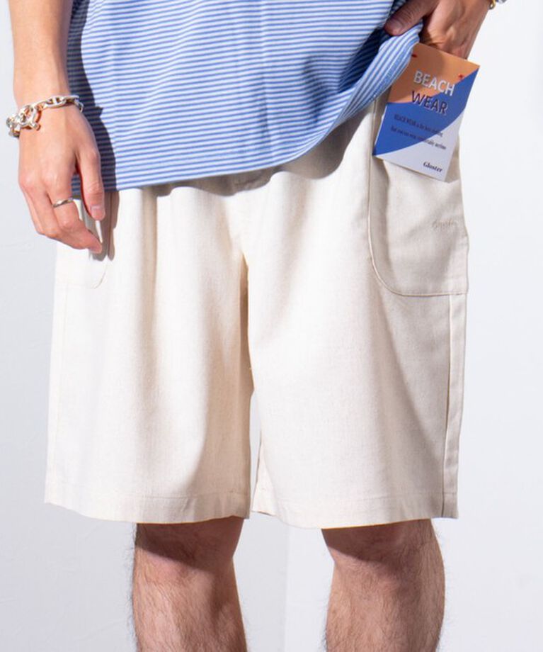 GLOSTER「【GLOSTER/グロスター】BEACH PANTS SHORTS イージーショーツ」|その他|