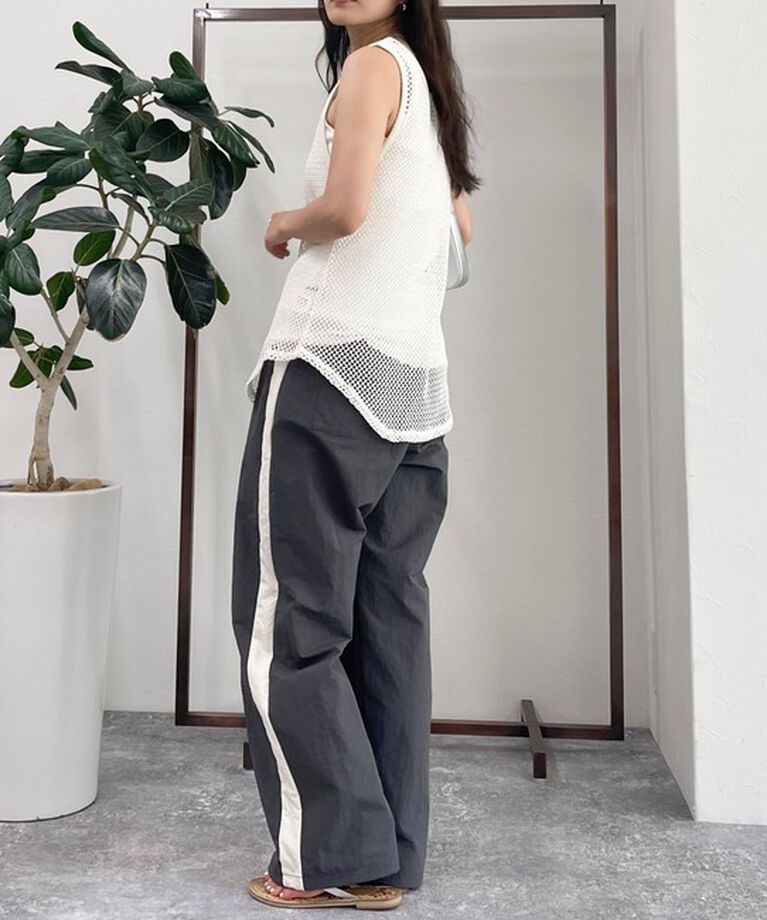 fredy emue「メッシュチュニックタンクトップ」|タンクトップ|