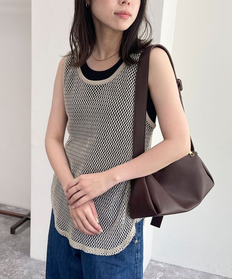 fredy emue「メッシュチュニックタンクトップ」|タンクトップ|