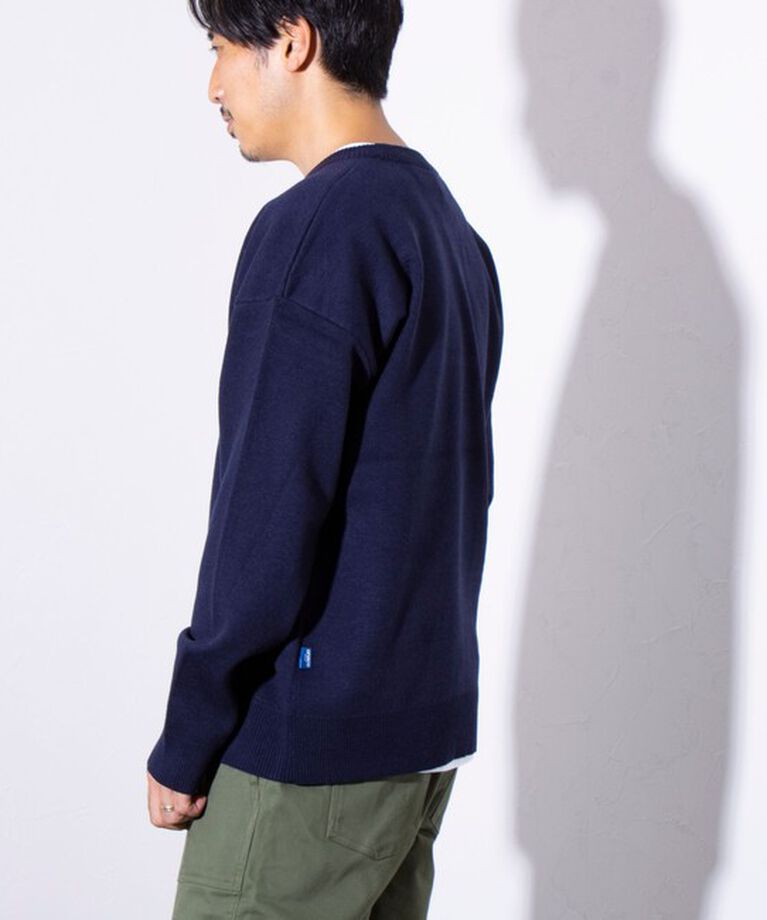 GLOSTER「【GEVACO/ゲバコ】ホースサガラ刺繍 プルオーバークルーネックニット UNISEX」|ニット・セーター|