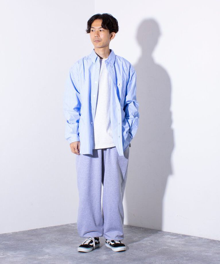 GLOSTER「【GEVACO/ゲバコ】リラックス 裏毛 ワイドスウェットパンツ ワンポイントロゴ」|その他|