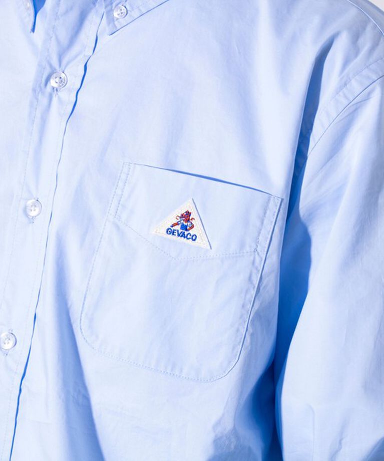 GLOSTER「【EXCLUSIVE】【GEVACO/ゲバコ】ベーシックボタンダウンシャツ（無地/ストライプ）」|シャツ・ブラウス|