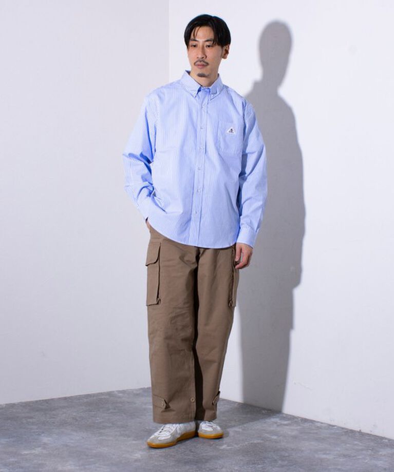 GLOSTER「【EXCLUSIVE】【GEVACO/ゲバコ】ベーシックボタンダウンシャツ（無地/ストライプ）」|シャツ・ブラウス|
