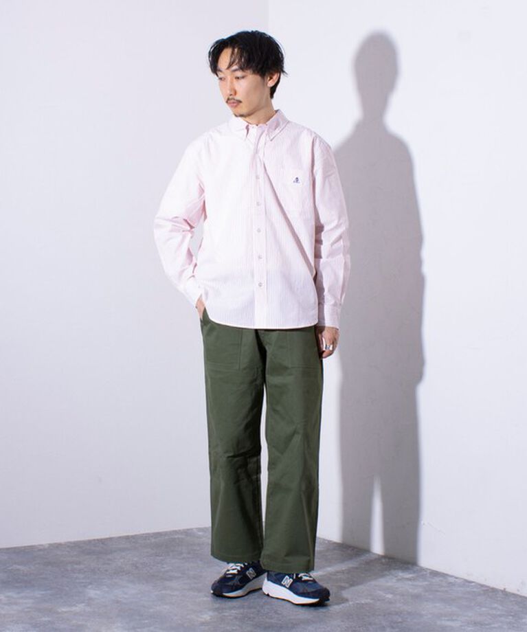 GLOSTER「【EXCLUSIVE】【GEVACO/ゲバコ】ベーシックボタンダウンシャツ（無地/ストライプ）」|シャツ・ブラウス|