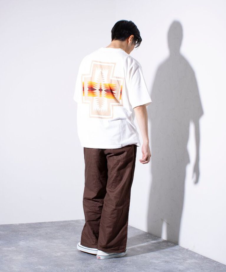 GLOSTER「【PENDLETON/ペンドルトン】バックプリントTシャツ ワンポイントロゴ」|Tシャツ・カットソー|