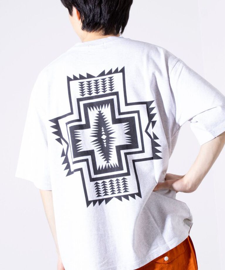 GLOSTER「【PENDLETON/ペンドルトン】バックプリントTシャツ ワンポイントロゴ」|Tシャツ・カットソー|