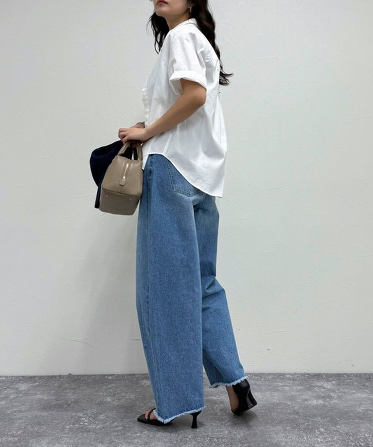 fredy emue「カーブデニムパンツ」|デニム|
