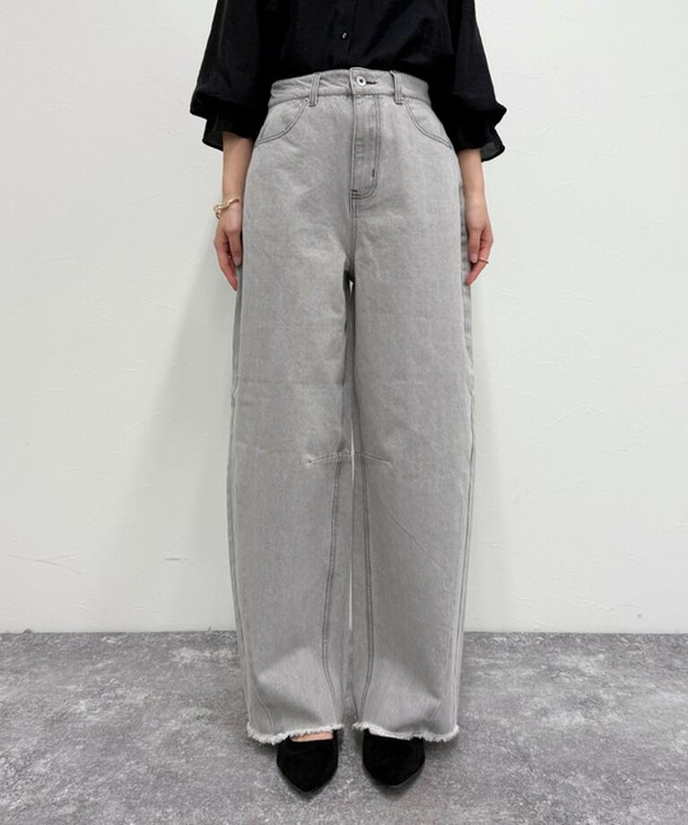 fredy emue「カーブデニムパンツ」|デニム|