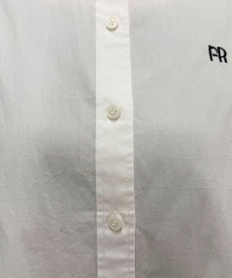 fredy emue「FR刺繍半袖シャツ」|シャツ・ブラウス|