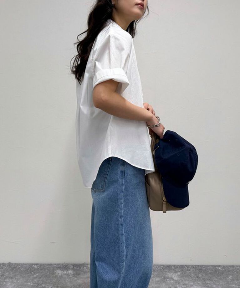fredy emue「FR刺繍半袖シャツ」|シャツ・ブラウス|