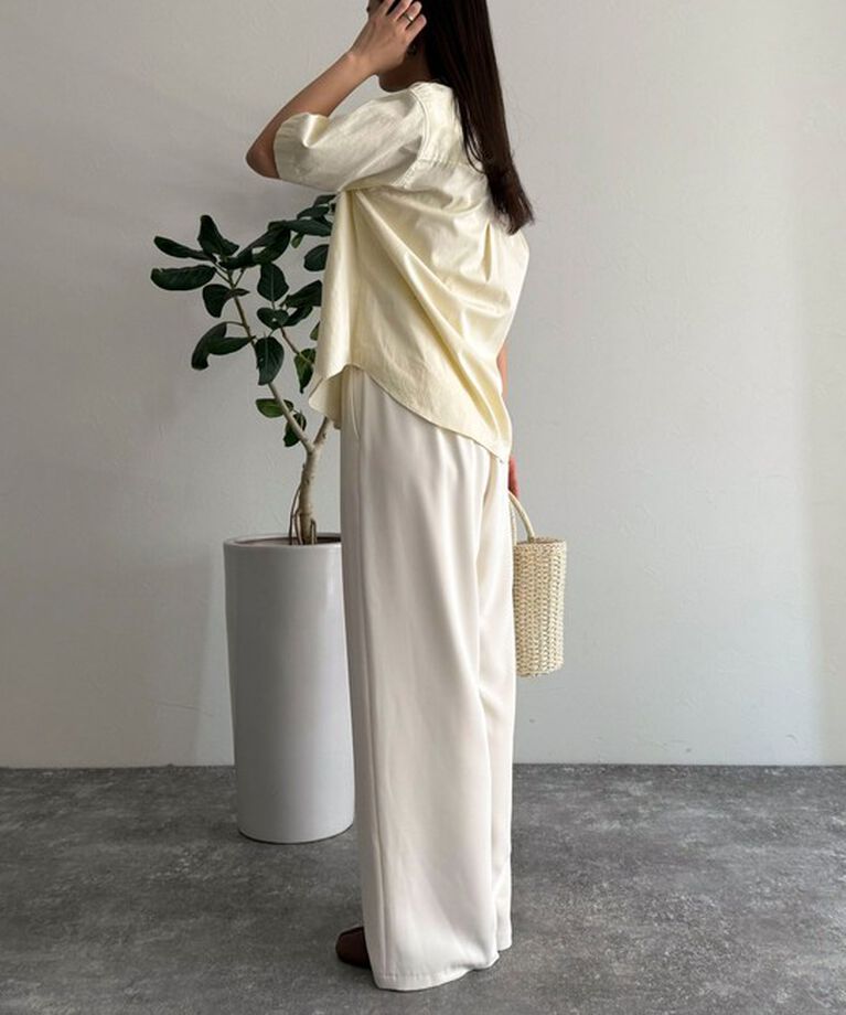 fredy emue「FR刺繍半袖シャツ」|シャツ・ブラウス|