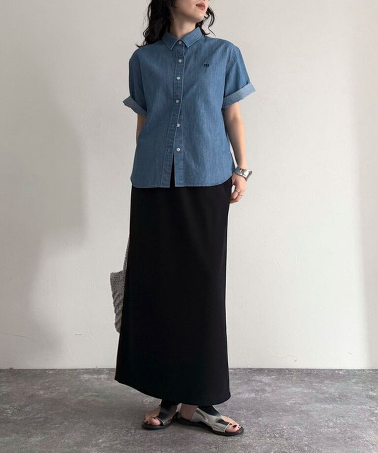 fredy emue「FR刺繍半袖シャツ」|シャツ・ブラウス|