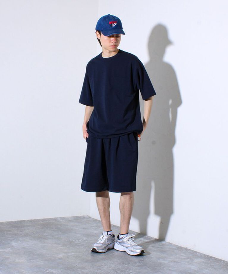 GLOSTER「”速乾性・ストレッチ性・抗ピリング性・耐洗濯性” PERFECTEX ハイツイスト カノコTシャツ」|Tシャツ・カットソー|