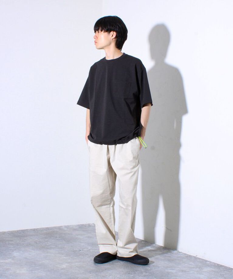 GLOSTER「”速乾性・ストレッチ性・抗ピリング性・耐洗濯性” PERFECTEX ハイツイスト カノコTシャツ」|Tシャツ・カットソー|