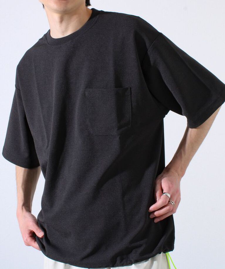 GLOSTER「”速乾性・ストレッチ性・抗ピリング性・耐洗濯性” PERFECTEX ハイツイスト カノコTシャツ」|Tシャツ・カットソー|