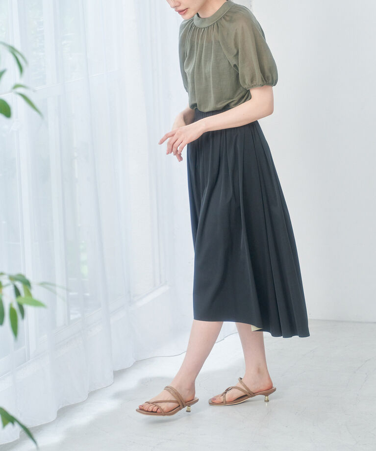 Rope’Picnic「【emur】シアープチハイトップス」|シャツ・ブラウス|